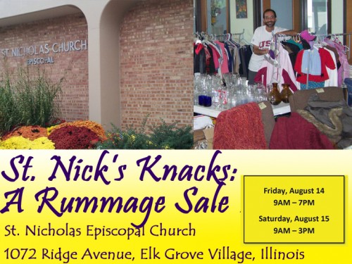 St Nicholas Episcopal's Nick's Knacks, a Rummage Sale